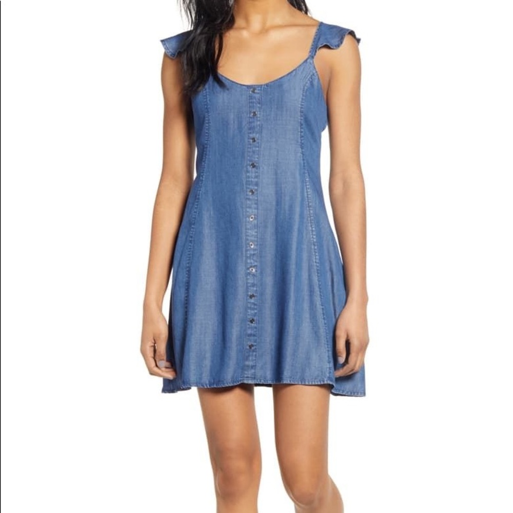 Nordstrom Chambray mini dress
